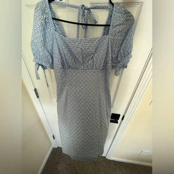 Altar'd State | Dresses | Blue And White Altard State Dress | Poshmark